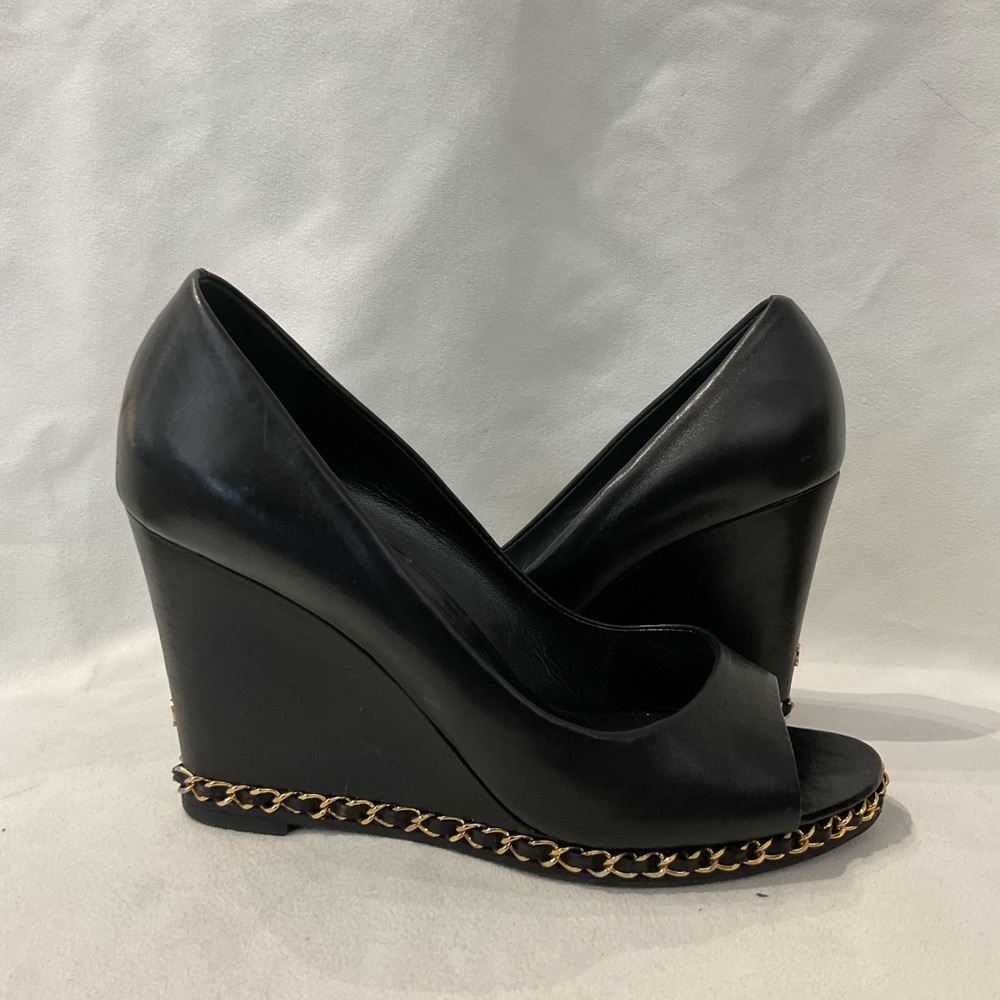 Chanel Wedges